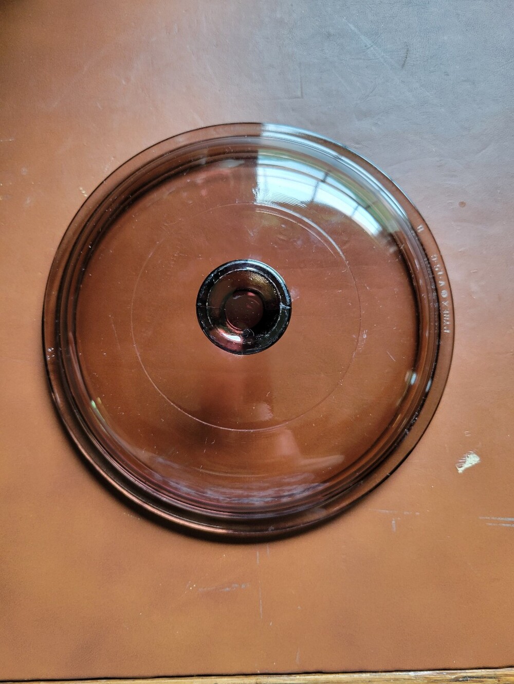 Pyrex V-15-C Replacement Lid, Pyrex Amber Lid V-1.5-C 6.75"